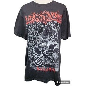 EXTOL Betrayal 2-Sided Black Band T-Shirt Size M Death Metal Music 2013